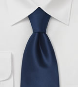 Solid-colored ties