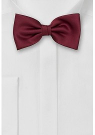 Bow Tie in Burgundy Color