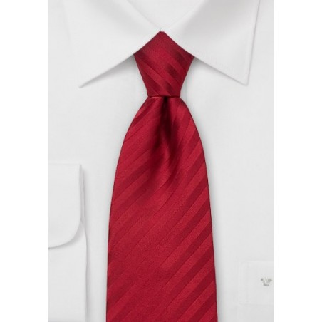 Silk Tie red