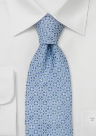 Extra Long Tiesbr" Light blue necktie by Chevalier