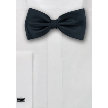 Bow ties -  Charcoal black bow tie