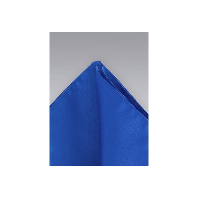 Pocket Squares - Royal blue colored hankie