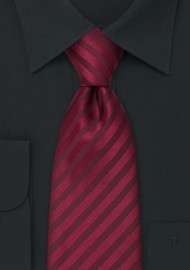 Business Necktie in Classic Burgundy