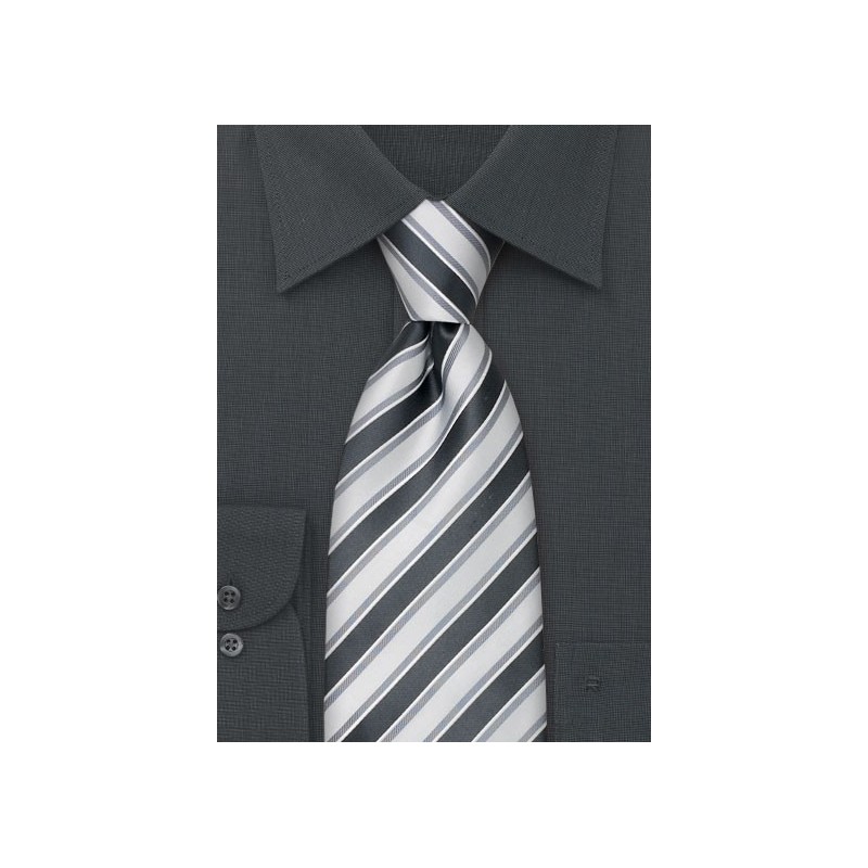 Formal Striped Ties - Striped Necktie "Verona" by Parsley