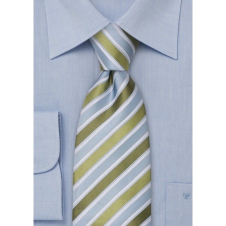 Italian Striped Neckties - Striped Tie "Verona" by Parsley