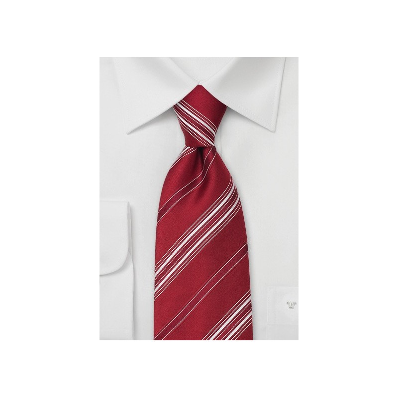 Italian Design Necktie in XL Length