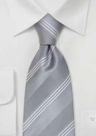 Brand Name Extra Long Ties - XL Designer Necktie by Cavallieri