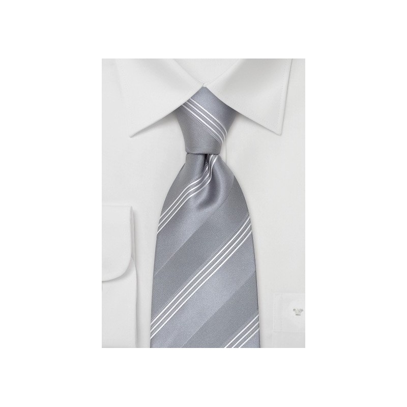 Brand Name Extra Long Ties - XL Designer Necktie by Cavallieri