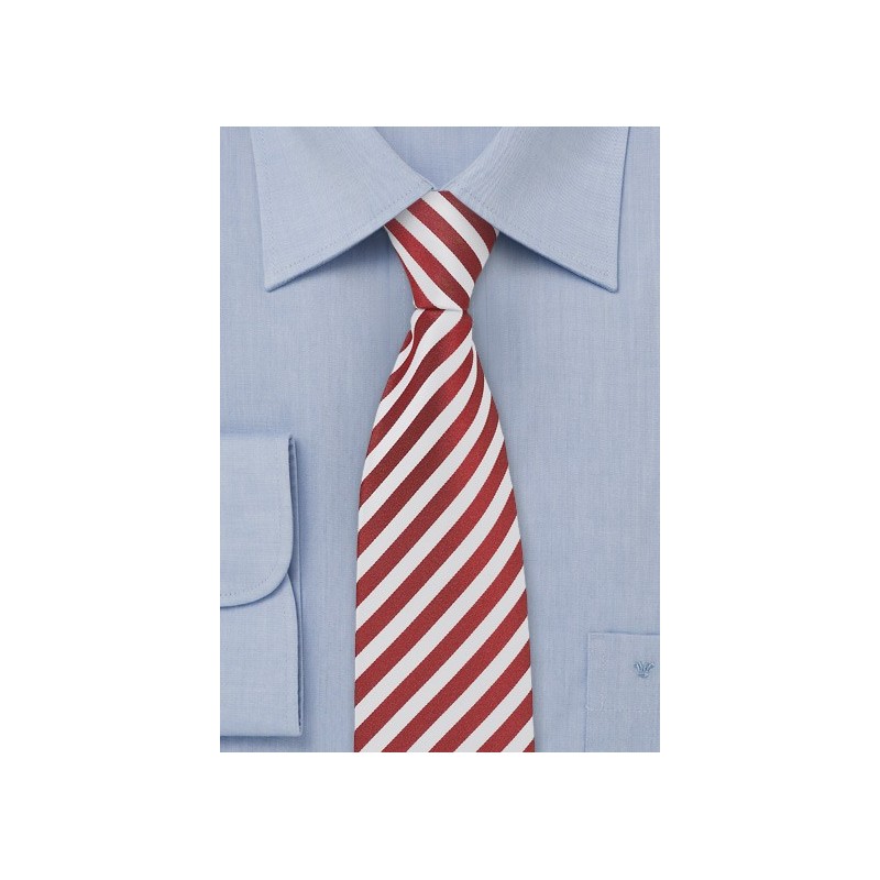 Skinny Ties - Candy Cane Striped Skinny Tie