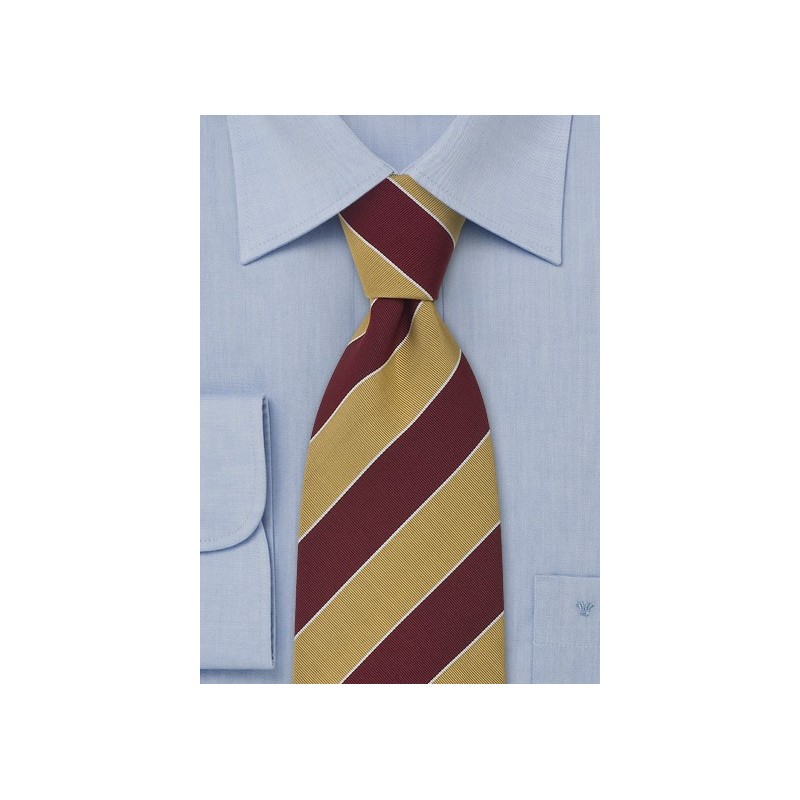 Extra Long Regimental Ties - Regimental Tie "Oxford" by Parsley