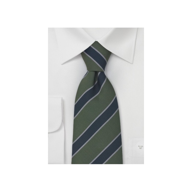 Regimental Ties - British Striped Necktie "Bristol"