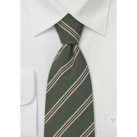 British Striped Ties - Regimental Striped Tie "Sussex"