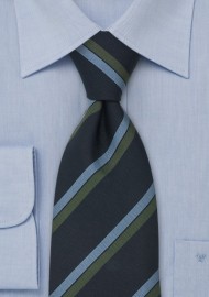 British Neck Ties -  British Striped Tie "Somerset"