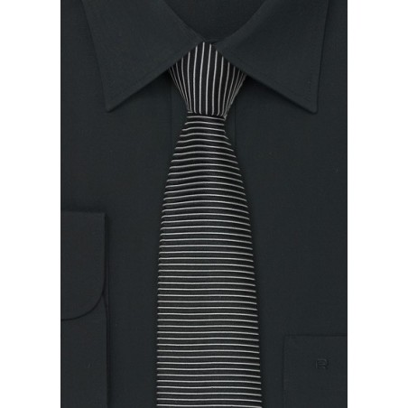 Narrow Designer Ties - Skinny Necktie by Cavallieri