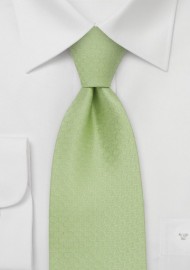 Bright Green Silk Tie
