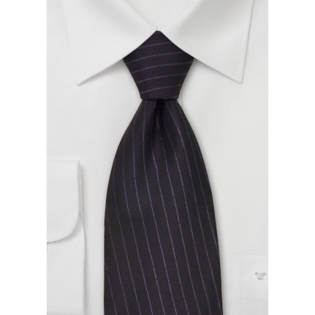 Silk Tie With Checkered Pattern