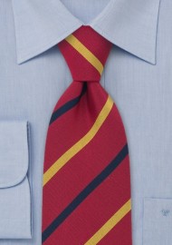 Traditional British Striped Necktie by Atkinsons