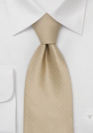 Wheat Color Necktie - Elegant Necktie by Chevalier