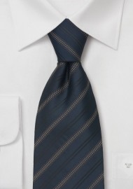 Indigo-Blue Ties - Classy Necktie in Indigo-Blue