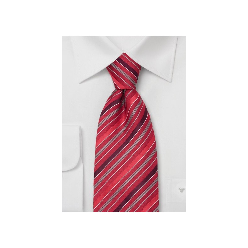 Modern Red Necktie