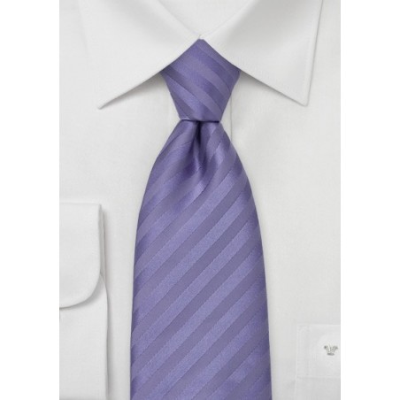 Lavender Purple Silk Tie