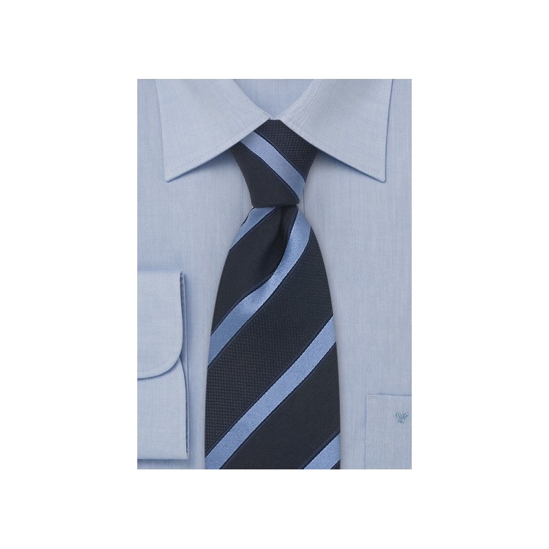 Designer Necktie by Cavallieri in Blue