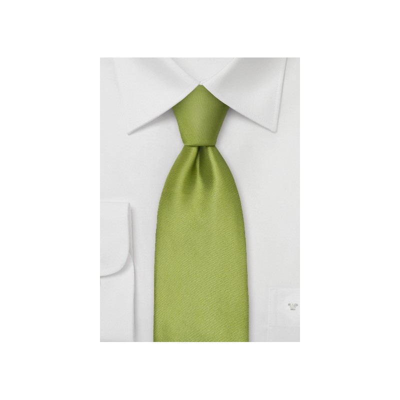 Sage Green Kids Necktie