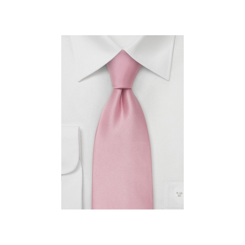 Light Pink Silk Necktie