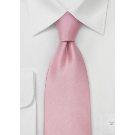 Light Pink Silk Necktie