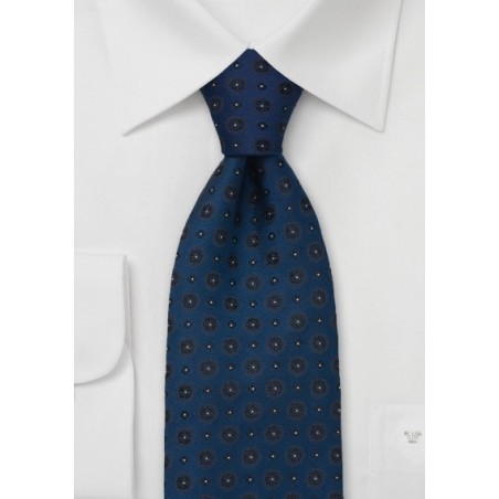 Sapphire-Blue Designer Tie by LACO