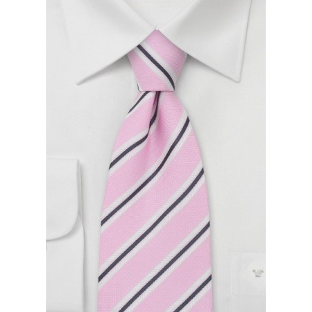 Light Pink Silk Tie by Cavallieri