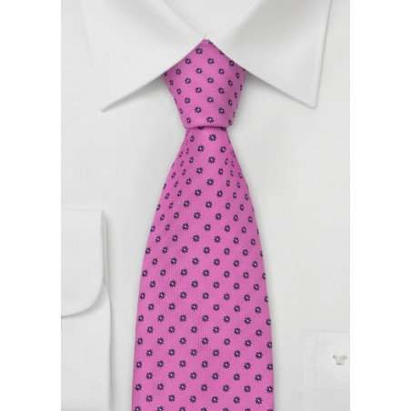 Hot Pink Silk Tie by Chevalier