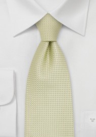 Yellow Green Mens Silk Tie