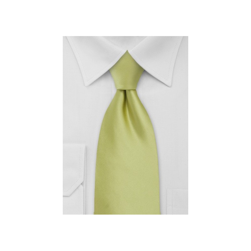 Light Pear Green Necktie
