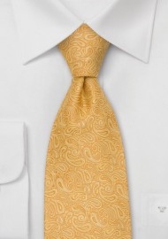 Paisley Tie in Yellow