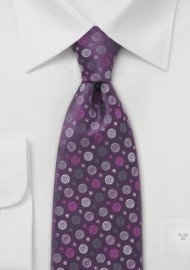 Lavender Designer Silk Tie