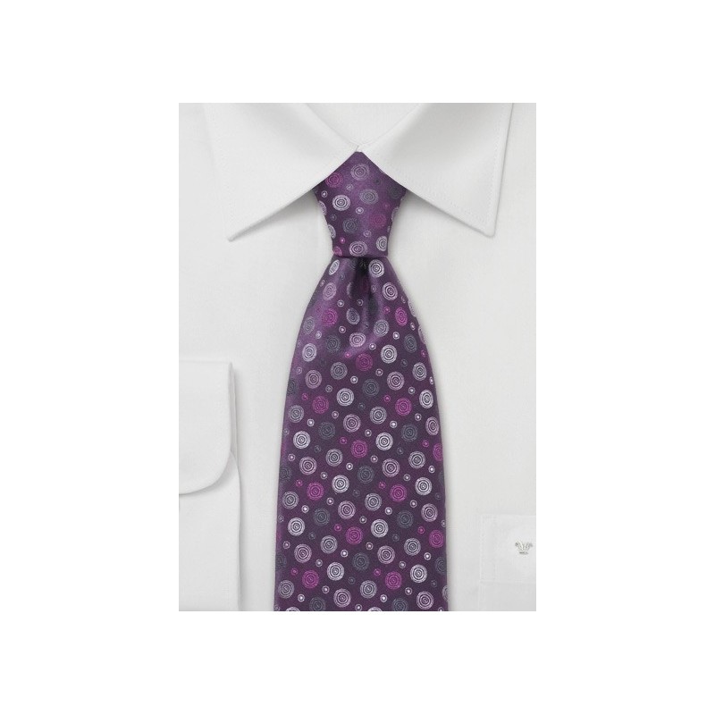 Lavender Designer Silk Tie