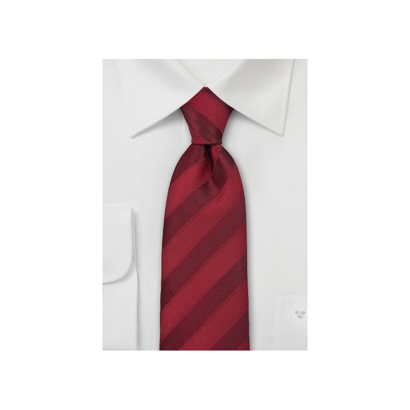 XL Cherry Red Designer Tie