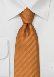 Copper Orange Kids Silk Tie