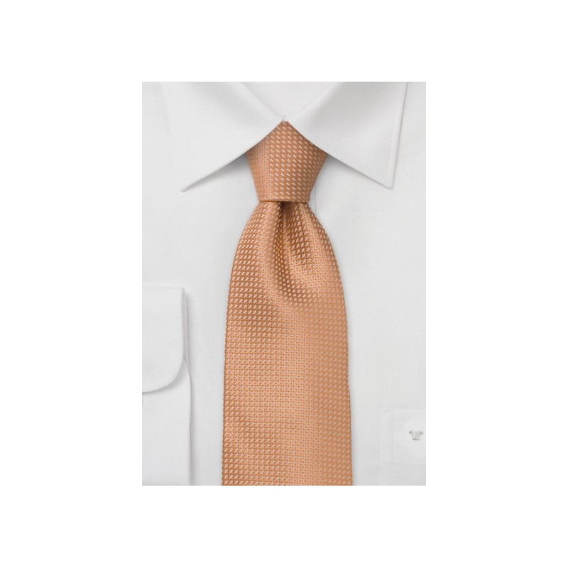 Apricot Orange Kids Tie