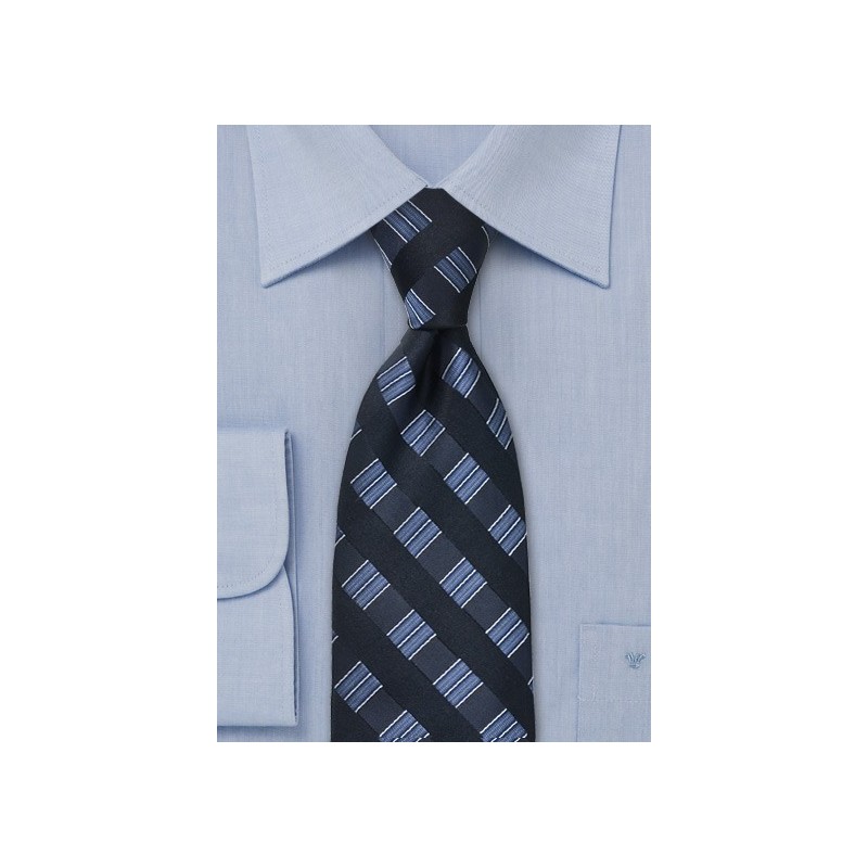Midnight Blue Designer Tie