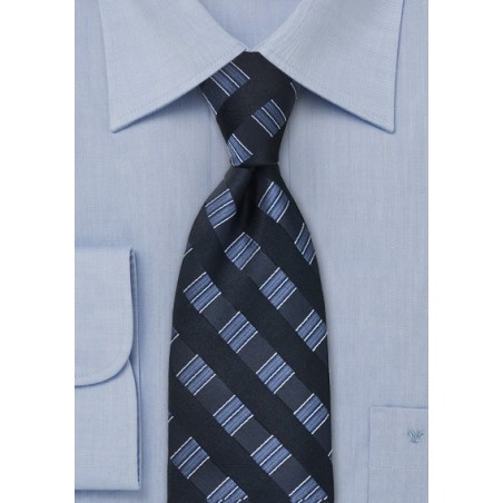 Midnight Blue Designer Tie
