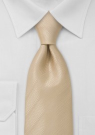 Champagne Beige Necktie