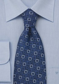Modern Midnight Blue Tie