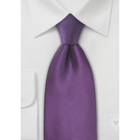 Violet Purple Kids Silk Tie