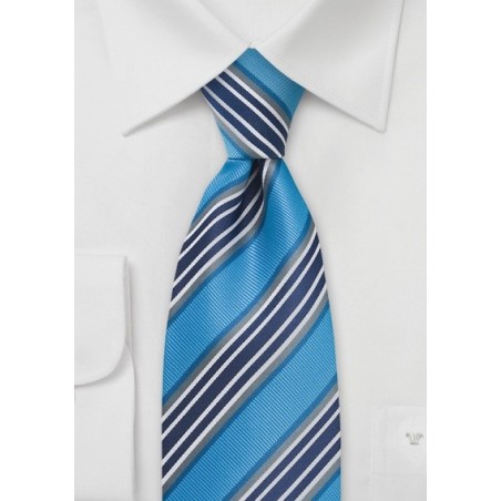 Matisse Blue Striped Tie