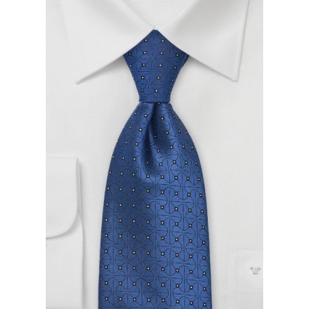Sapphire Blue Designer Tie