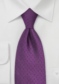 Bright Purple Designer Tie