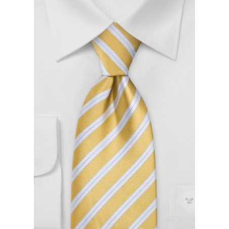 Handmade Yellow Designer Tie