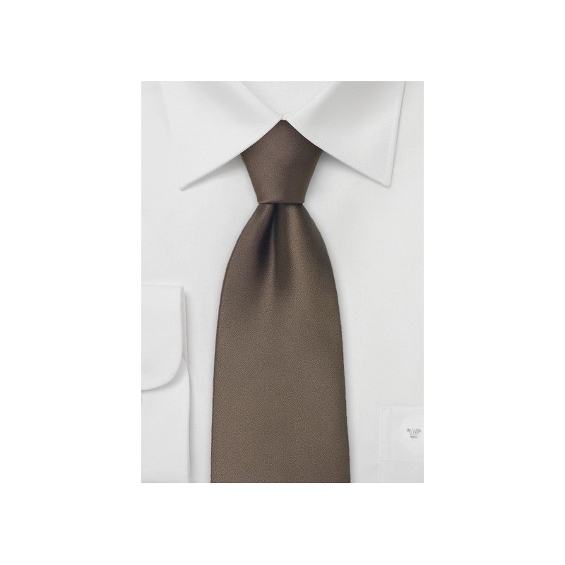 Chestnut Brown Tie